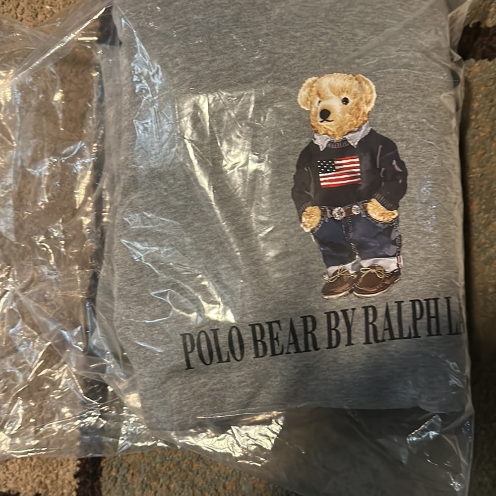 Polo Bear, Nike warm up suits